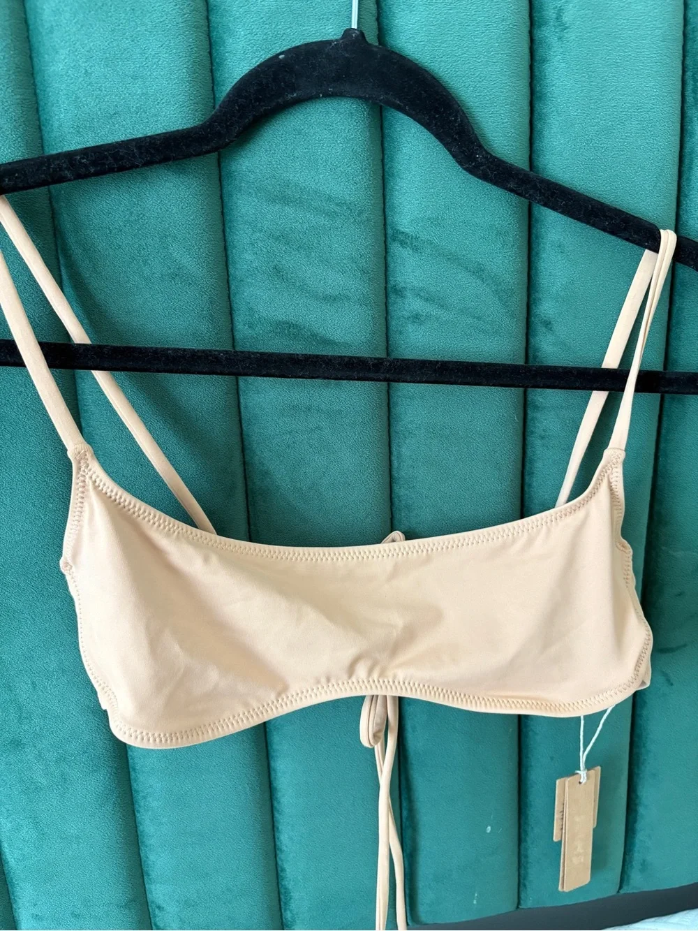 SKIMS Scoop Bikini Set in ochre